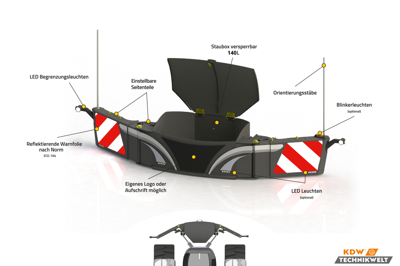 TractorBumper Unterfahrschutz Premium, Details I KDW Technikwelt, Österreich