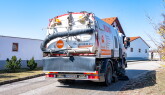 KDW Kehrmaschine | KDW LKW-Kehrmaschine bei Straßenreinigung und Baustellenreinigung