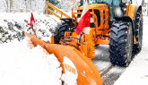 KDW Winterdienst im Einsatz in Stillfried